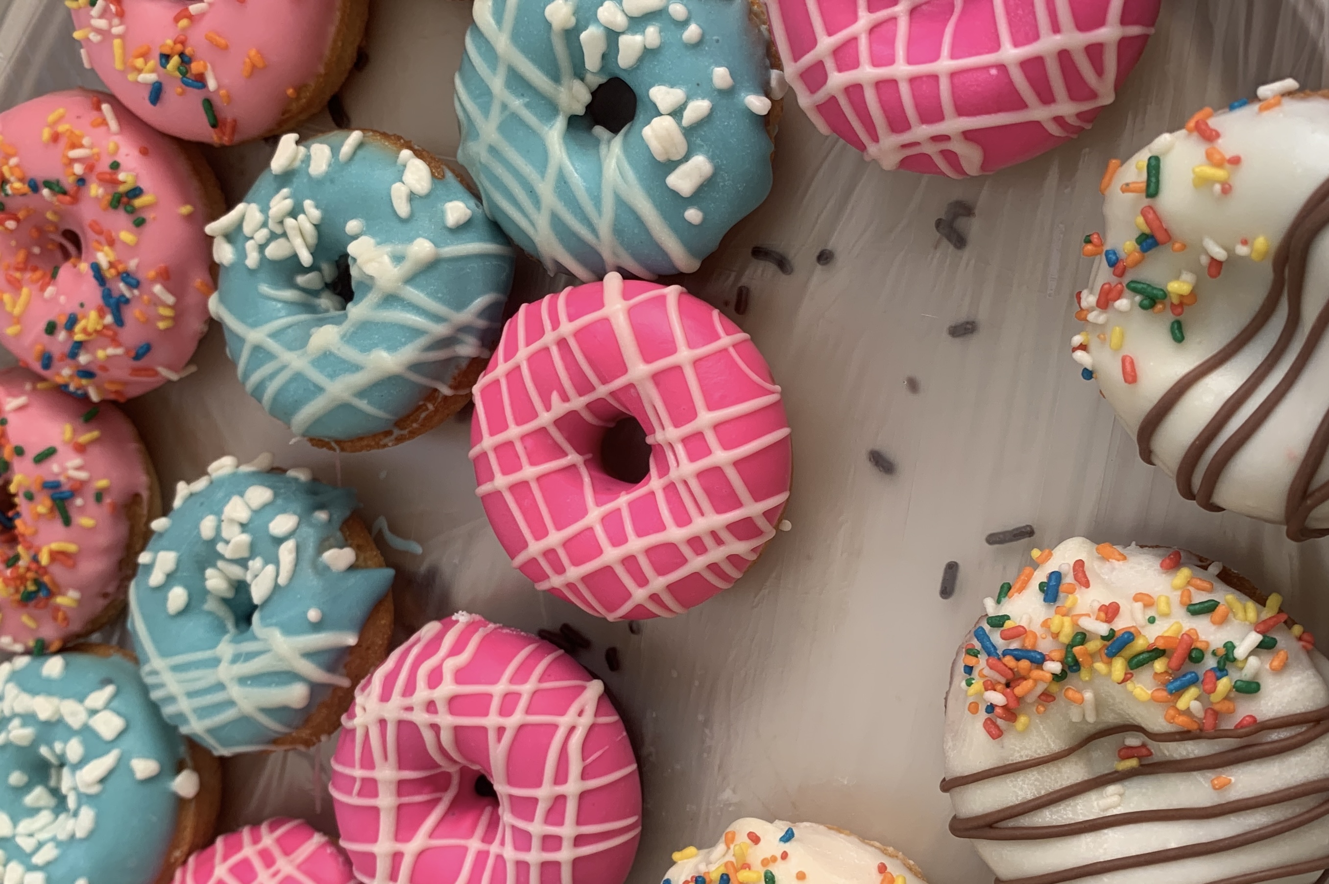 Imagem do produto Mini Cake Donuts Coloridos