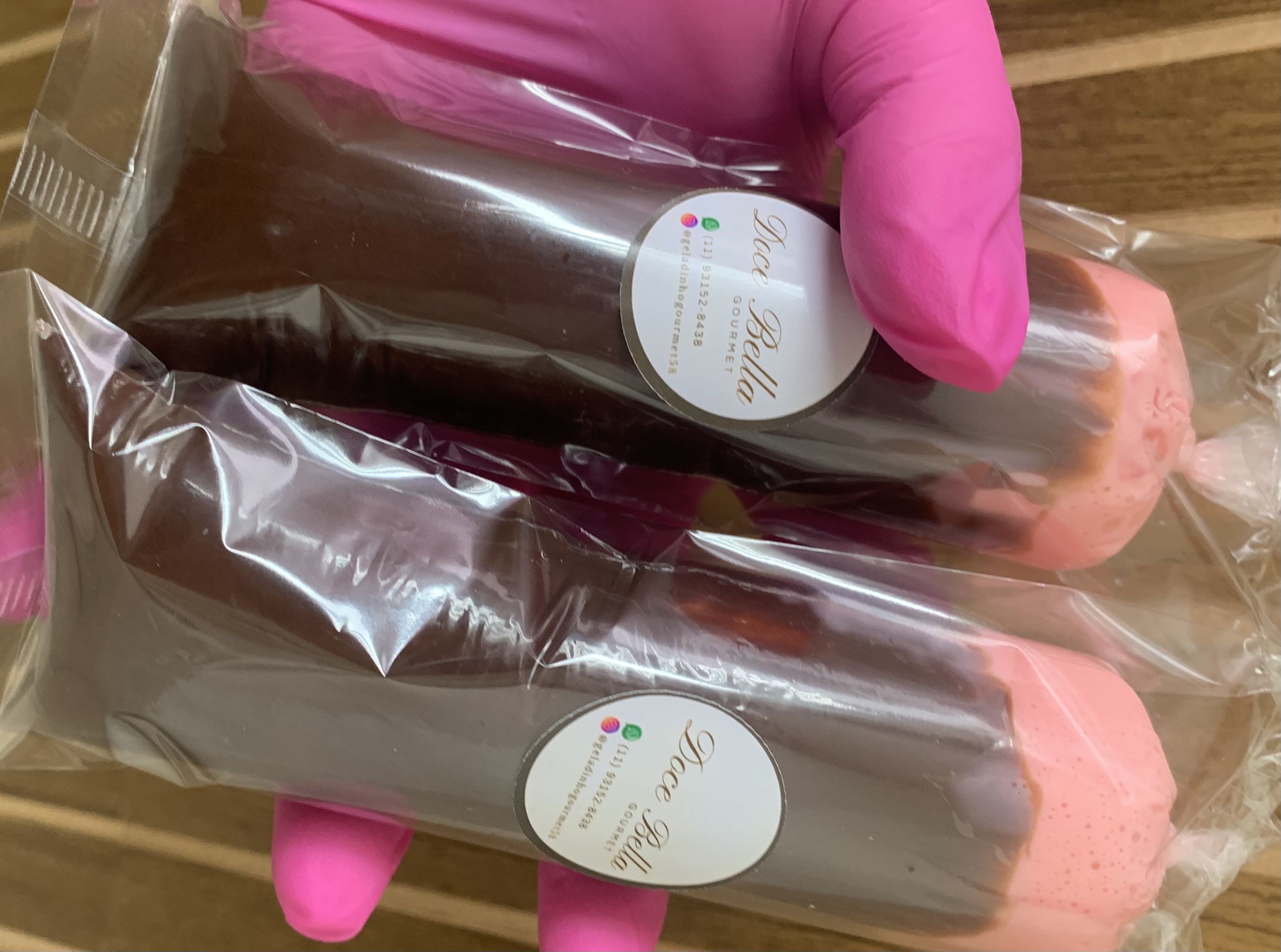 Imagem do produto Geladinho Gourmet Morango trufado