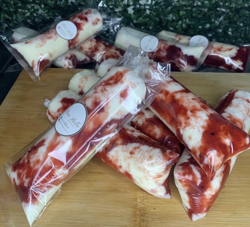 Imagem do produto Geladinho Gourmet Ninho com geleia artesanal de morango