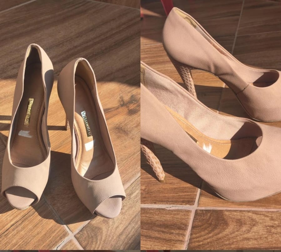 Imagem do produto Peep toe nude