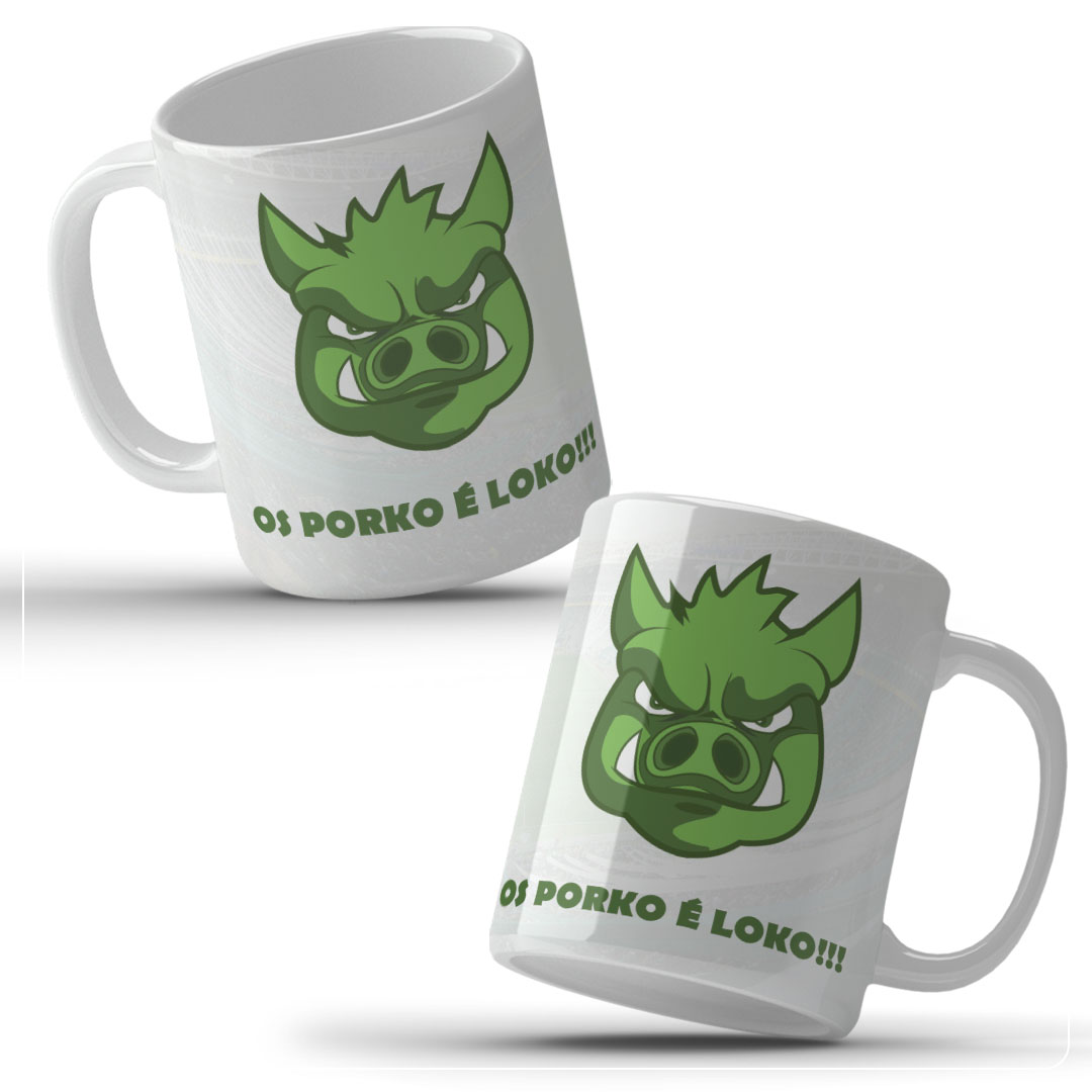 Imagem do produto Caneca Personalizada - Os Porko é Loko