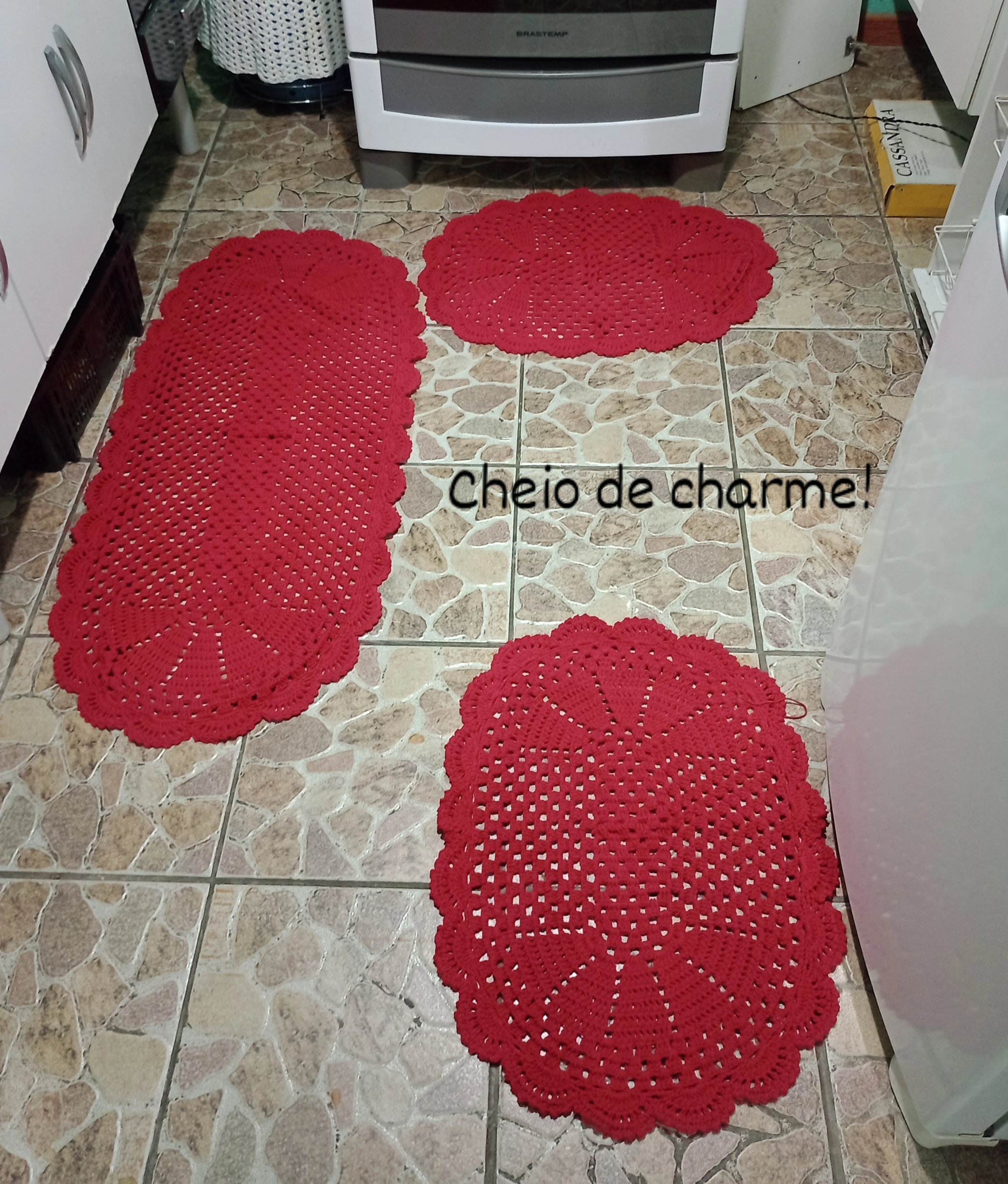 Imagem do produto Jogo de tapetes para cozinha